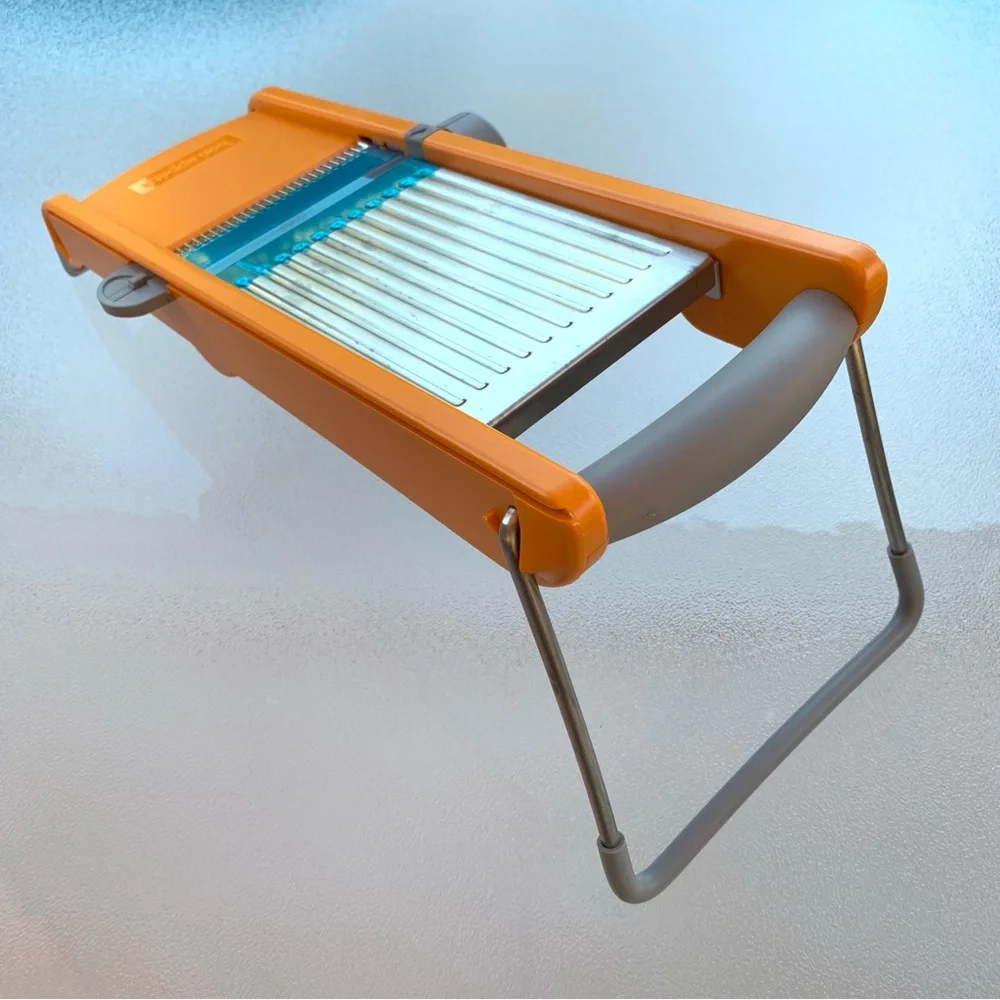 Bon Appetit Orange Adjustable Julienne Blades Mandoline
